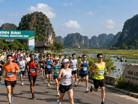 Giải Marathon Quốc tế VTV LPBank 2026: Sải bước qua miền di sản Vân Long