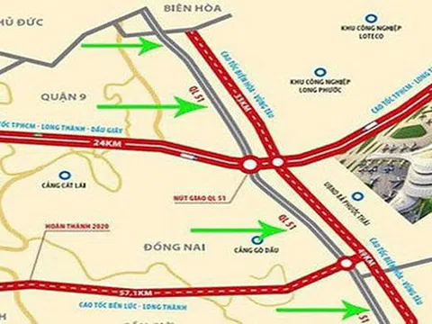 Vốn nhà nước cao tốc Biên Hòa-Vũng Tàu 6.770 tỷ đồng
