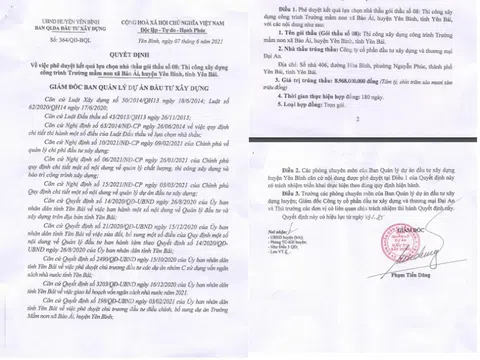 Yên Bái: Chủ đầu tư “im lặng” trước dấu hiệu sai phạm của nhà thầu Đại An