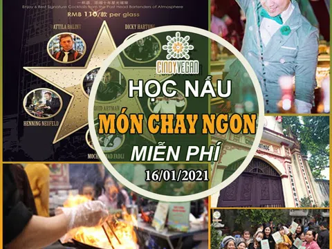 Đến chùa Bụt Mọc, Kim Liên học nấu cỗ Tết chay miễn phí từ chuyên gia ẩm thực 5 sao