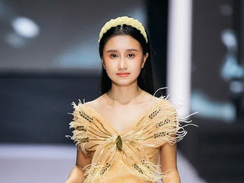 Mẫu nhí "Nguyễn Ngọc Vân Anh" thu hút tại "Tuần lễ Thời trang Quốc tế Việt Nam"