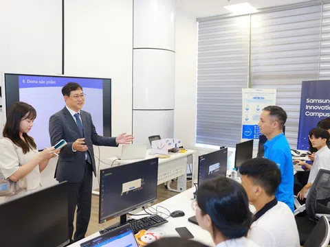 Samsung Việt Nam tổng kết Dự án Phát triển Nhân tài Công nghệ năm học 2024 – 2025 tại NIC Hòa Lạc