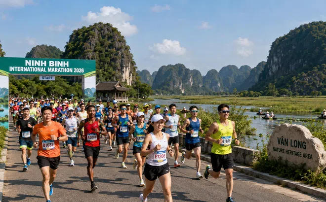 Giải Marathon Quốc tế VTV LPBank 2026: Sải bước qua miền di sản Vân Long