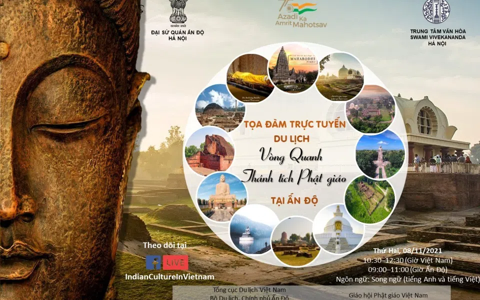 Ấn Độ chính thức đón khách quốc tế từ 15/11 với chương trình Du lịch “Vòng quanh Thánh tích Phật giáo”